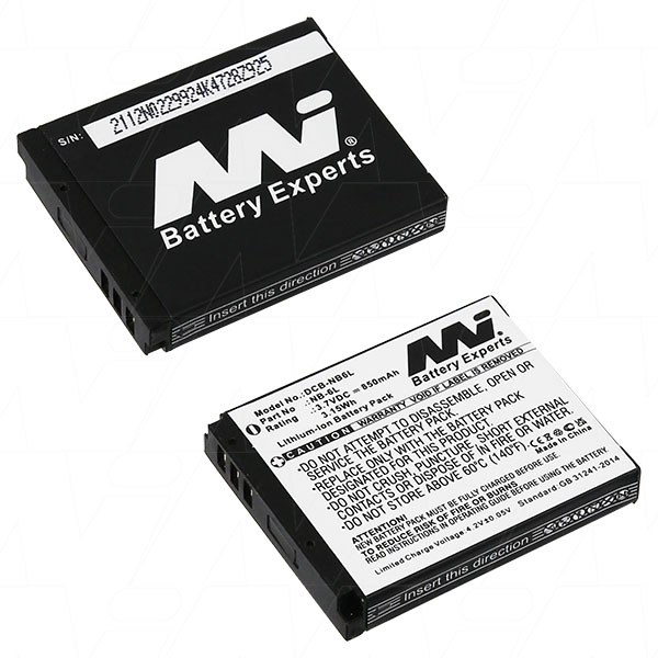 MI Battery Experts DCB-NB6L-BP1